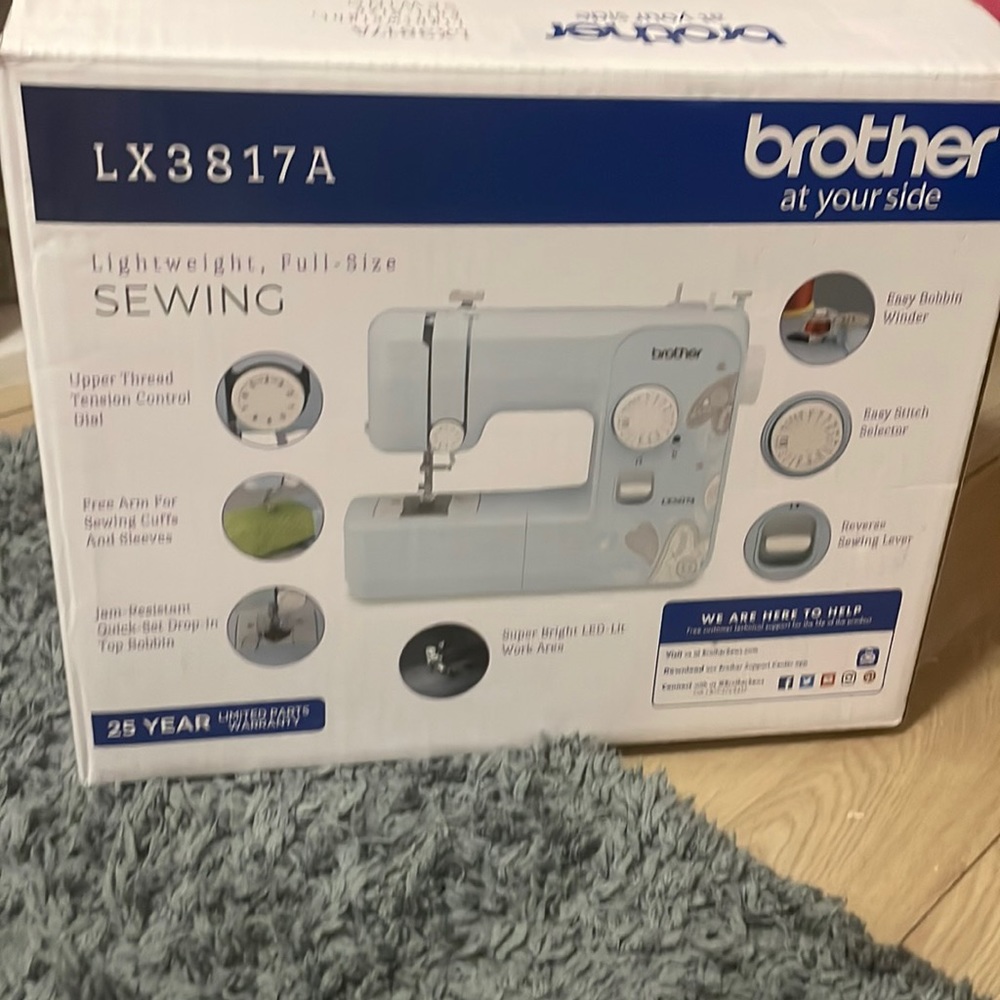 Perfect condition brother LX3817A sewing Machine